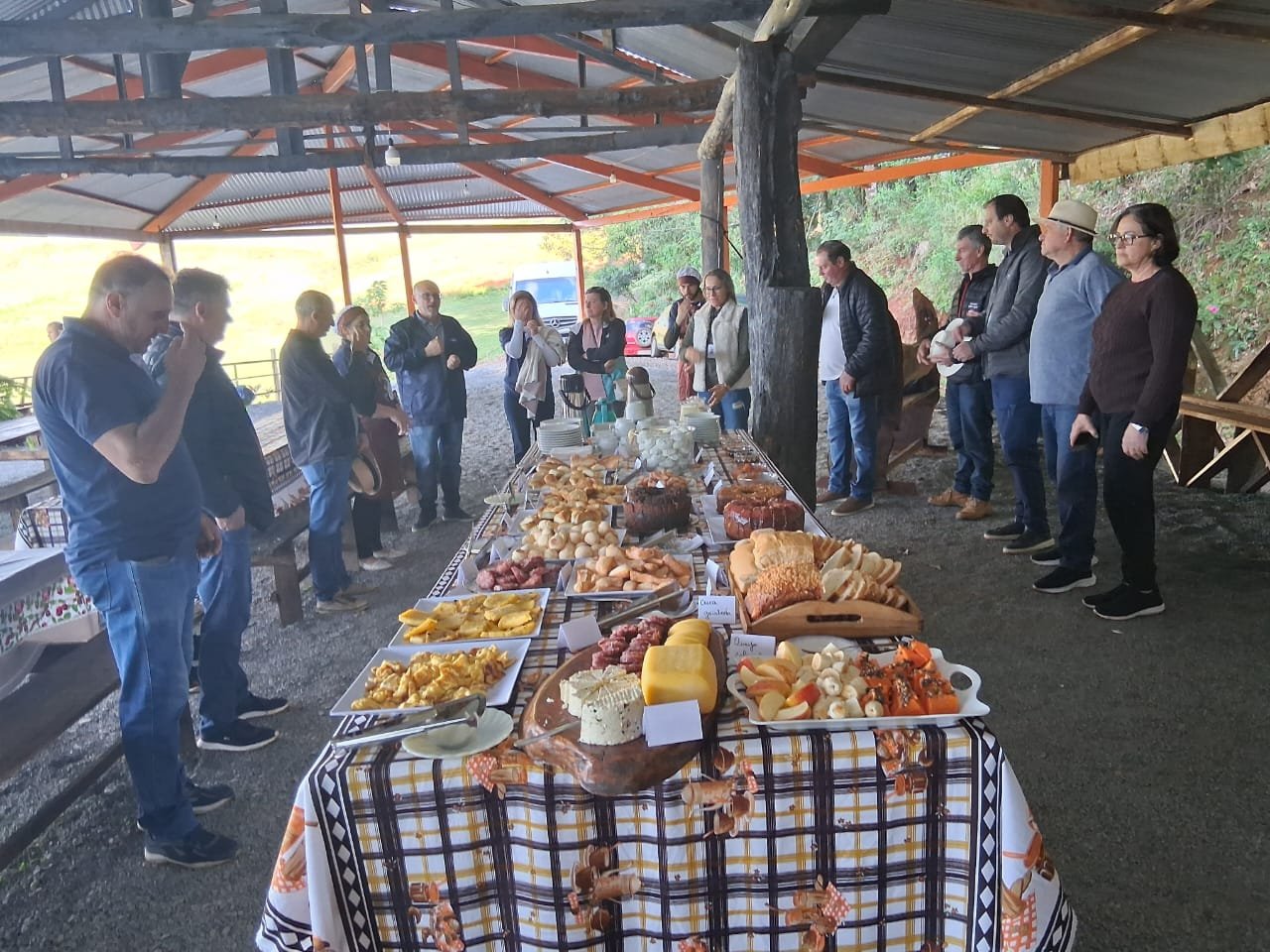 Gastronomia no Rancho das Águas